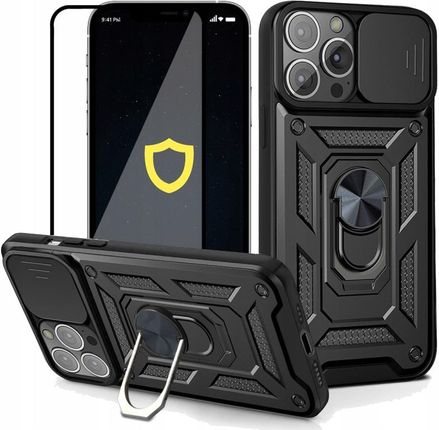 Spacecase Etui Pancerne Camring Do Iphone 14 Pro Max + Szkło