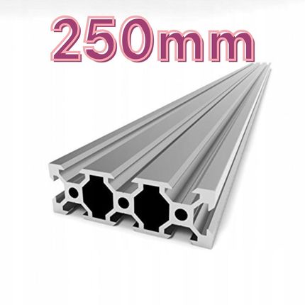 Profil aluminiowy V-Slot 20x60x250mm (srebrny)