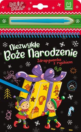 Niezwykłe Boże Narodzenie Zdrapywanka Z Rysikiem