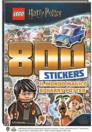 mondo magico di Harry Potter. 800 stickers. Lego Harry Potter