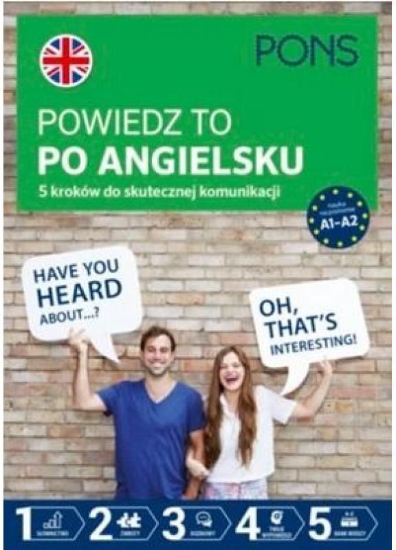 Ksi ka Powiedz To Po Angielsku A1 A2 Online W 2 Pons Ceny I Opinie ksi-ka-powiedz-to-po-angielsku-a1-a2-online-w-2-pons-ceny-i-opinie