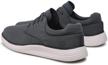 Skechers Półbuty Burbank 204083/CHAR Szary Ceny i opinie