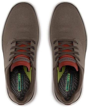 Skechers Sneakersy Burbank 204083/DKTP Szary Ceny i opinie