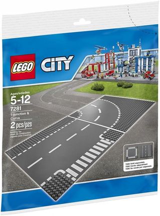 LEGO City 7281 Skrzyżowanie i zakręt