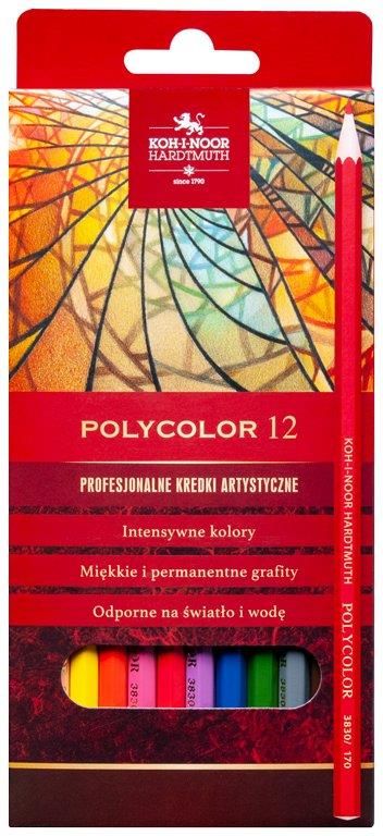 Zdjęcie Koh-I-Noor Kredki Polycolor 12 Kolorów - Skierniewice