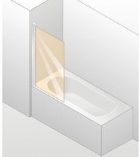 Zdjęcie Huppe 501 Design elegance, 1-częściowy biały przezroczyste8E1901055321 - Pabianice