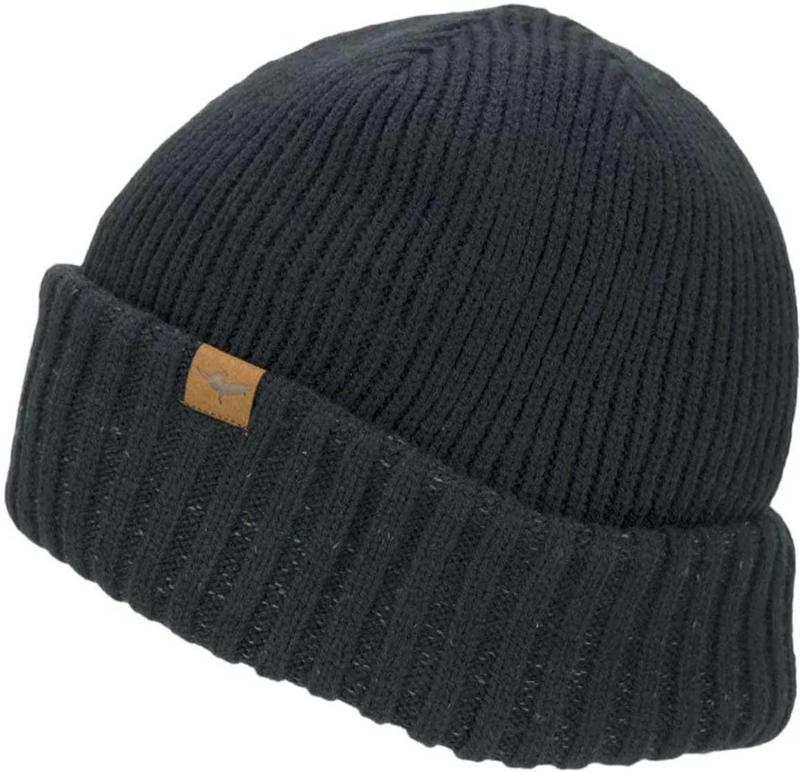 Sealskinz Czapka Waterproof Cold Weather Roll Cuff Beanie Black