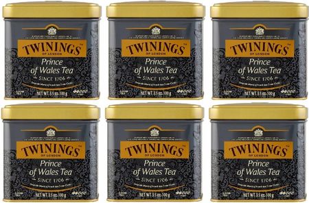 Twinings Prince Of Wales Tea 6x100g