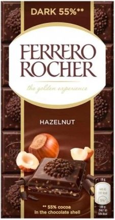 Ferrero Rocher Dark Hazelnut Czekolada 90g