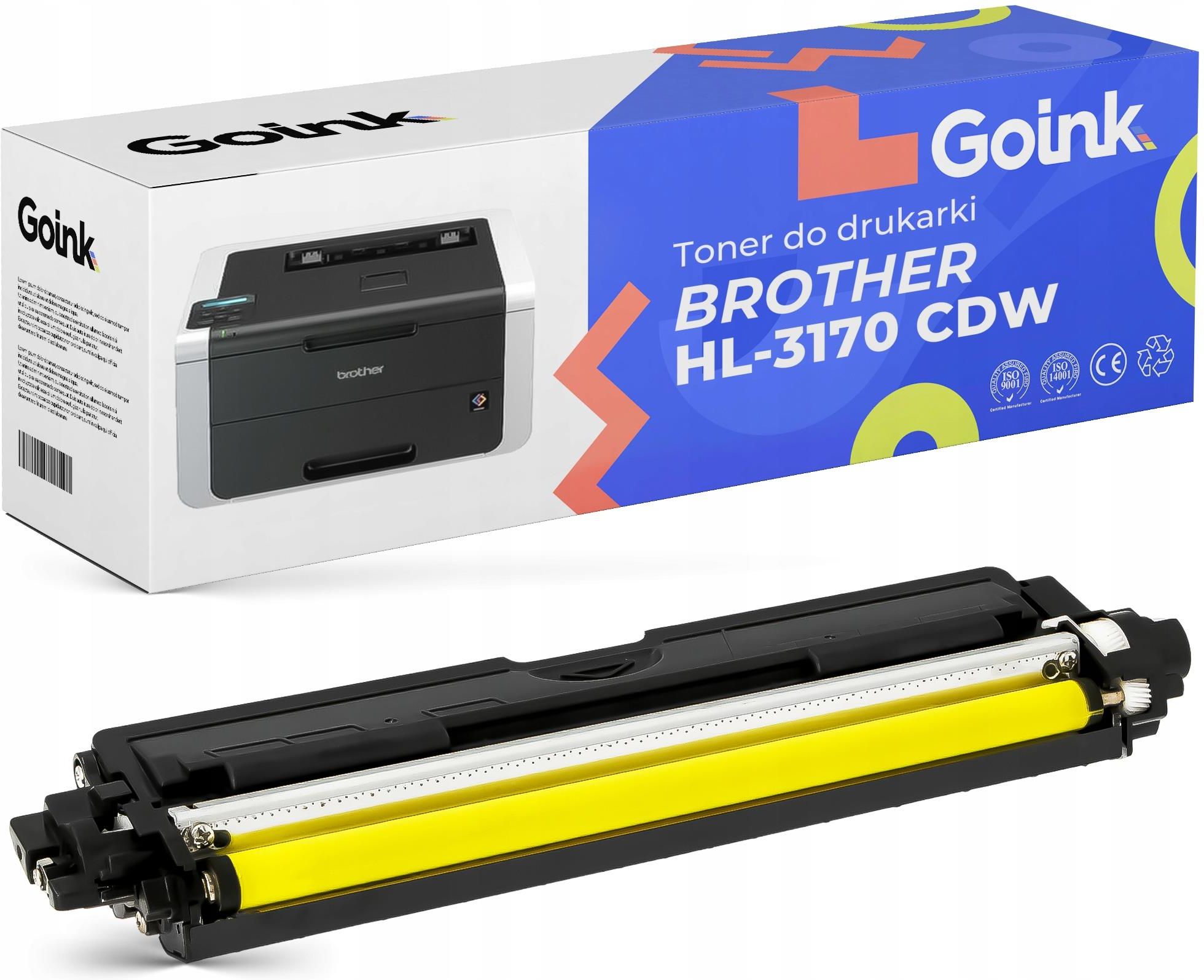 Toner Do Brother Hl3170 Cdw Yellow Tn241Y Opinie i ceny na Ceneo.pl