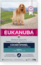 Eukanuba Breed Specific Sucha karma dla dorosłych psów rasy cocker spaniel 2x7,5kg