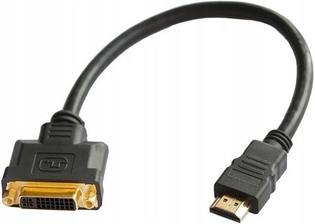 Wulkancenpl Kabel Adapter Dvi-D Dvi 24+5 Pin Do Hdmi 25Cm (38361)