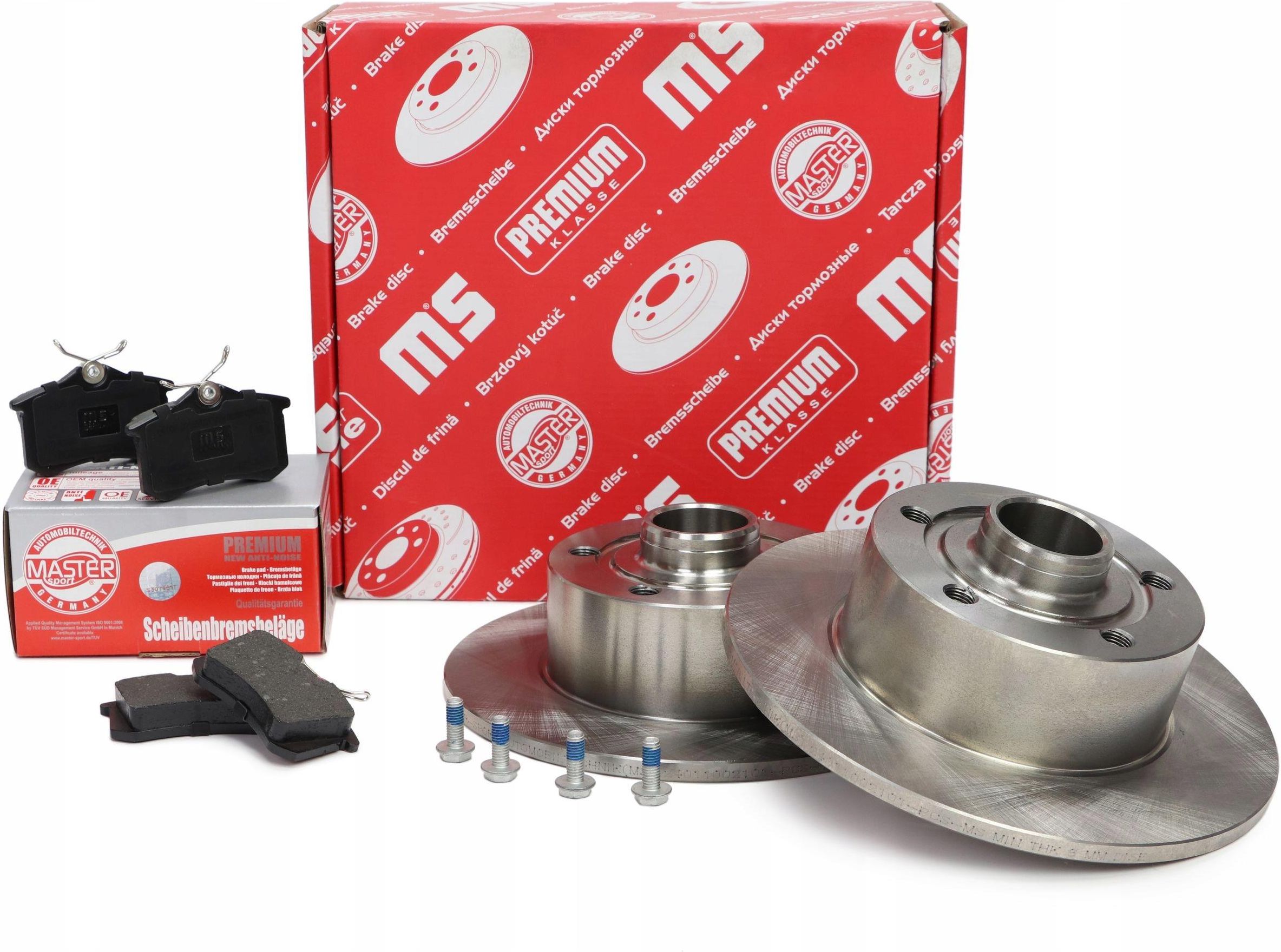 Klocki hamulcowe MasterSport Germany Mastersport Tarcze Klocki Tył