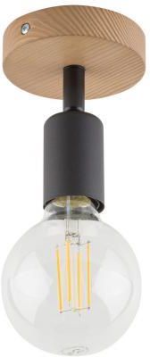 Lampa sufitowa SIMPLY WOOD 1 PŁ BLACK 4746 TK Lighting