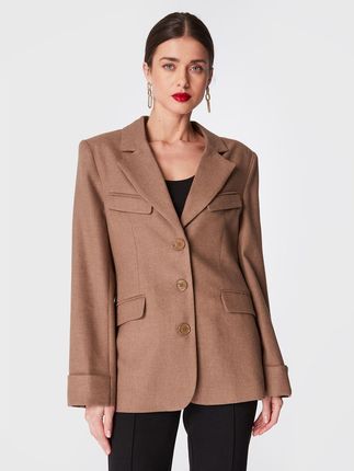 MVP Wardrobe Żakiet Liberty MVPI2GI067.0PN0034 Brązowy Regular Fit