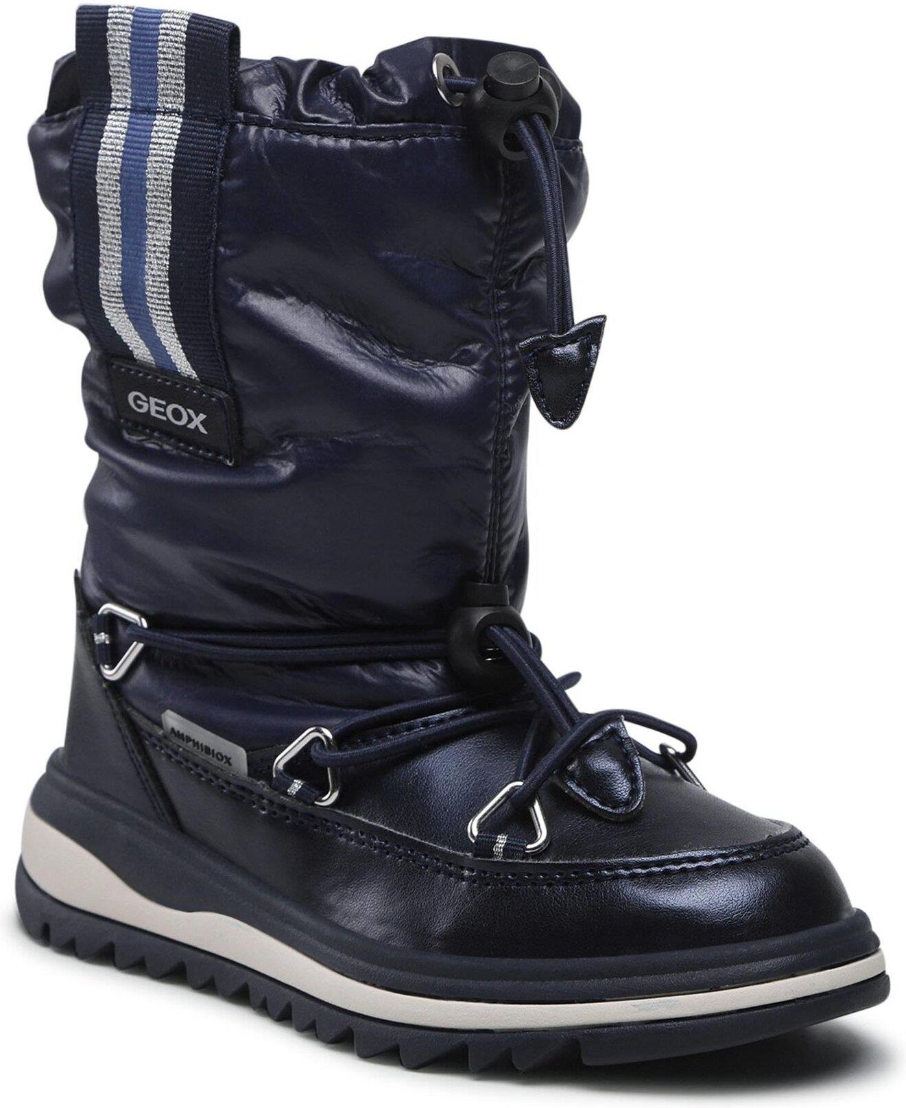 Stivaletti Geox J Adelhide Per Bambine - Impermeabili E Comodi Con Chiusura A Strappo - Foto 4