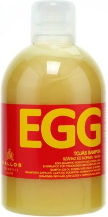 Kallos szampon jajeczny do włosy suchych i norm. Egg Shampoo 1000ml