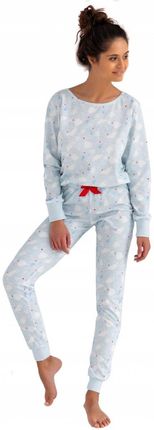 Piżama damska długa Blue Dream Sensis XL
