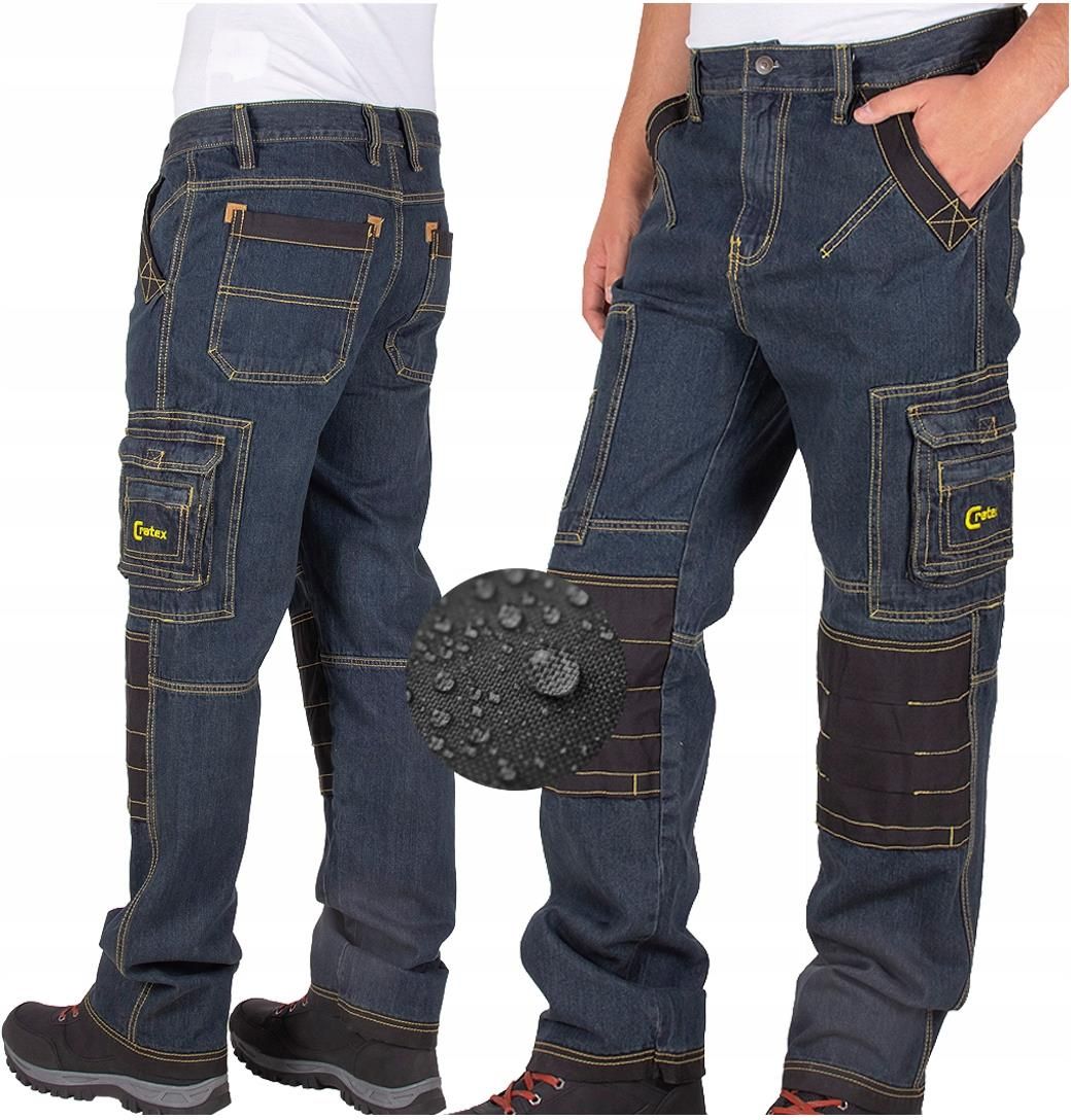 Spodnie Robocze Jeansowe Do Pasa Bhp Jeans 32 34 Ceny I Opinie Ceneo Pl