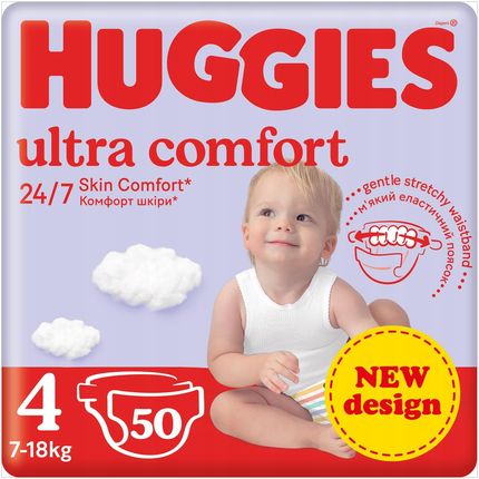 Pieluchy Huggies Ultra Comfort 4 50szt.