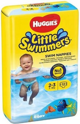 Pieluszki Dziecięce Kąpielowe Huggies Pływania 3-8kg 12szt.