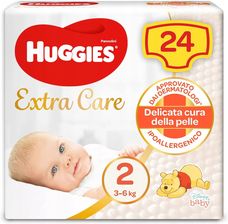 Zdjęcie Pieluszki Huggies Extra Care 2 24szt. - Chojna