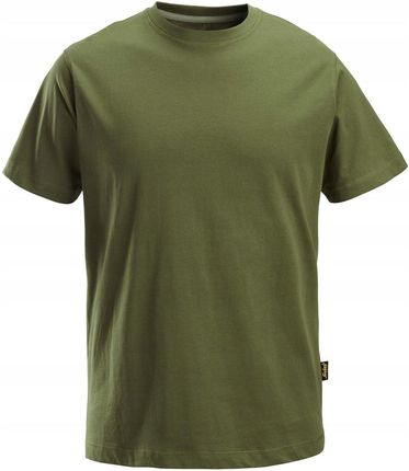 2502 Koszulka T-shirt Snickers r.L khaki green