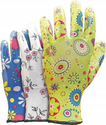 Rękawiczki ogrodowe nitrylowe rozmiar 6-XS 12 par