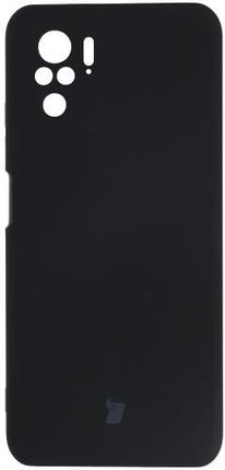 Bizon Etui Case Silicone Sq Do Xiaomi Poco M5S / Redmi Note 10/10S, Czarne