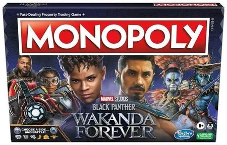 Hasbro Monopoly Czarna Pantera Wakanda Forever Wersja angielska F5405