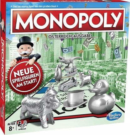 Hasbro Gaming Monopoly Classic Wersja niemiecka C1009156