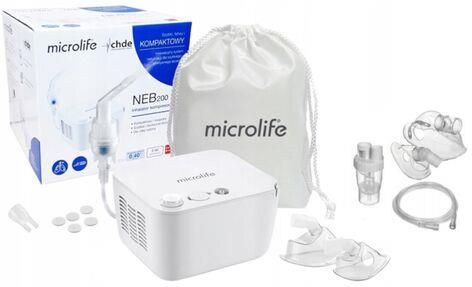 Microlife Zestaw Microlife: Inhalator Tłokowy Neb 200 Plus Do ...