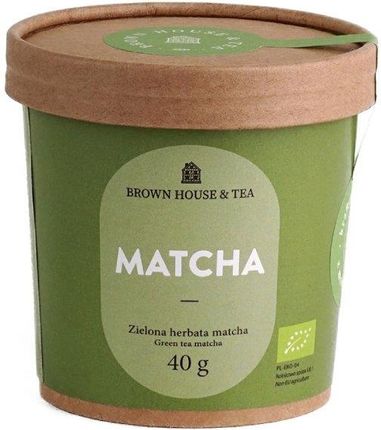 Brown House & Tea Bio Zielona Matcha 40g