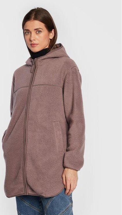 arket wool blend pile jacket