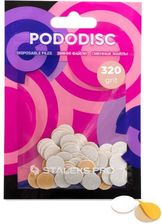 Wymienne pilniki do dysku pedicure Pododisc, XS, biae, 320 grit, 50 szt. - Staleks Pro 50 szt.
