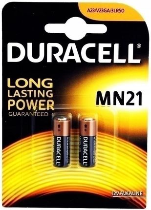 Duracell A23 23A Mn21 L1028 V23Ga 12V Baterie 2Szt
