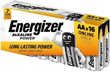 Energizer 16X Bateria Alkaline Power Lr6 Aa 1,5V