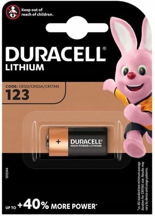 Duracell 1 X Bateria Litowa Photo Cr123 Dl123A 123