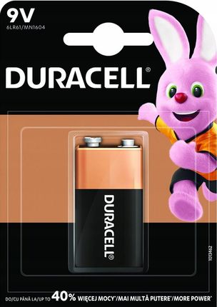 Duracell 10X Bateria Alkaliczna 6Lr61 6Lf22 9V