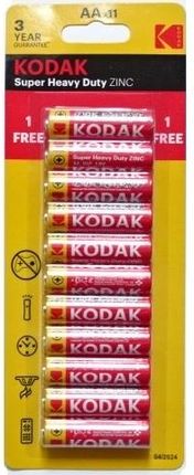 Kodak Baterie Aa (R6) - Duże Paluszki 11Szt.