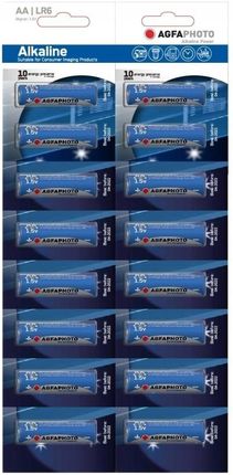 Agfaphoto 16X Baterie Alkaliczne Agfa Platinium Aa Lr6 1,5V