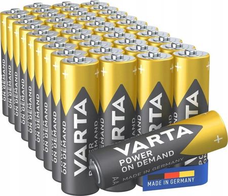 Varta Power On Demand Baterie 1,5V Aa 10Szt