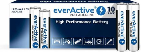 Everactive 10X Baterie Alk. Lr3 Aaa Pro (Kartonik)
