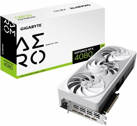Gigabyte GeForce RTX 4080 Aero OC 16GB GDDR6X (GV-N4080AERO OC-16GD G10)