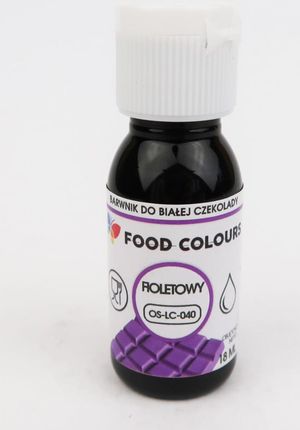Food Colours Fioletowy Barwnik Olejowy 18Ml