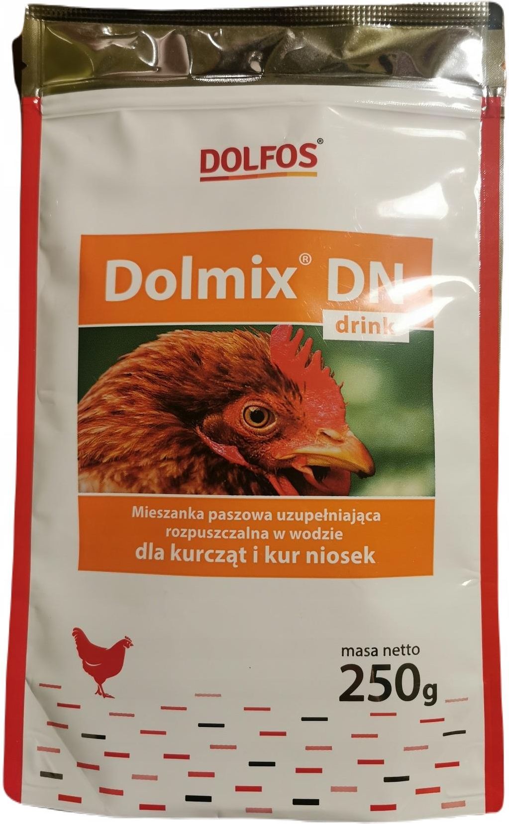 Do hodowli zwierząt Dolmix Dn Drink 250g witaminy kurczęta kury nioski ...