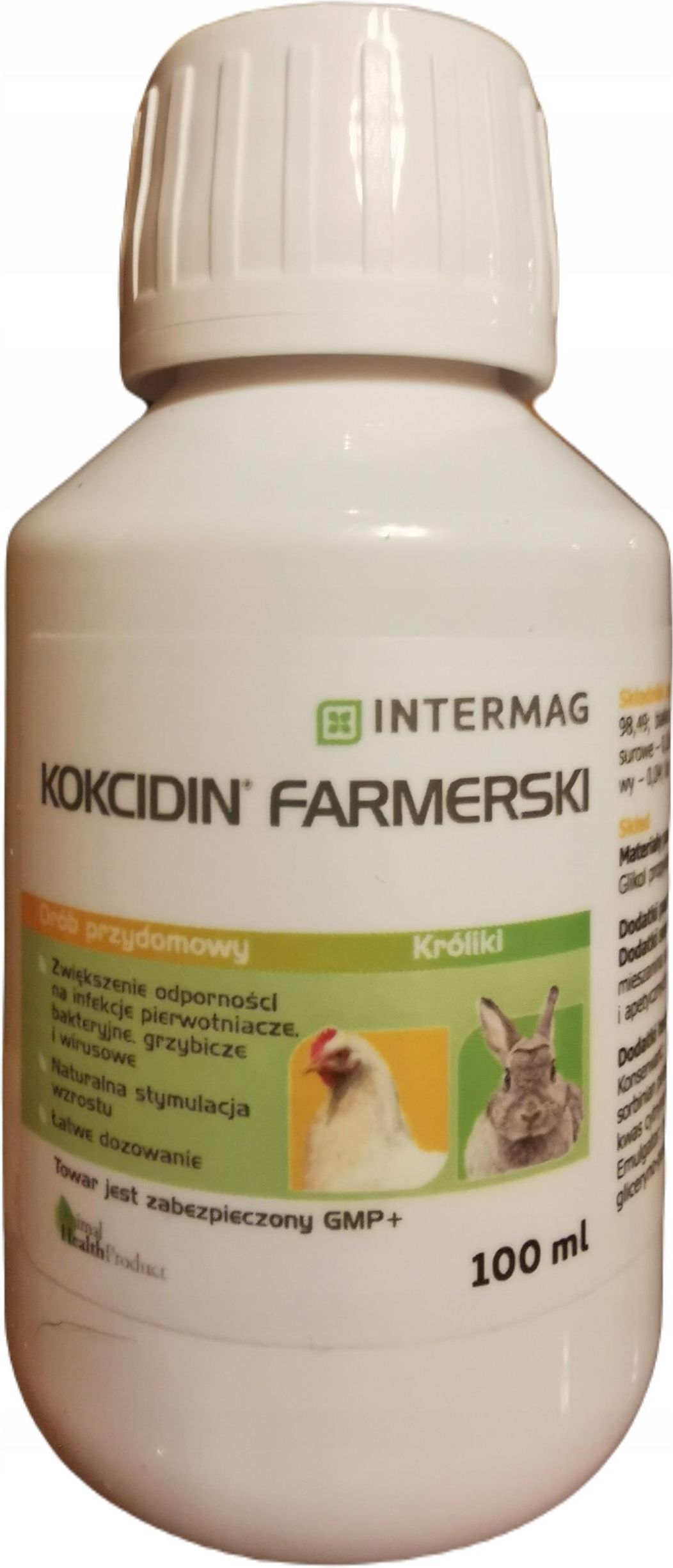 Kokcidin Farmerski kokcydioza drób króliki 100ml - ceny i opinie - Ceneo.pl