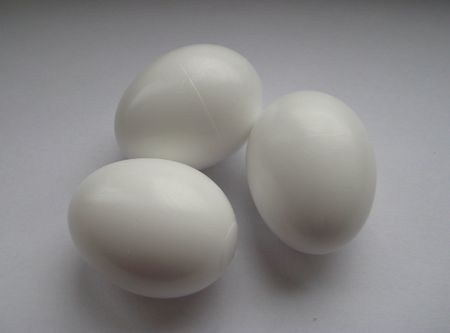 Jaja sztuczne kura średnia opakowanie 10 szt