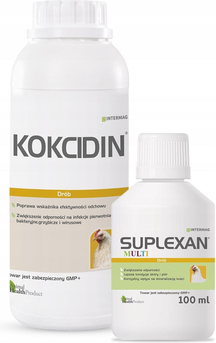 Zestaw Kokcidin 1L Suplexan Multi 100ml - Ceny i opinie - Ceneo.pl