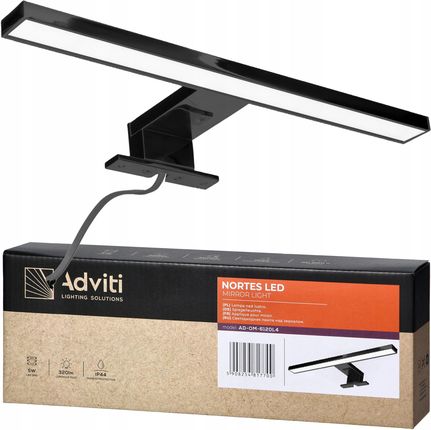 Adviti Kinkiet Led Łazienkowy Lampa Nad Lustro 5W 30Cm